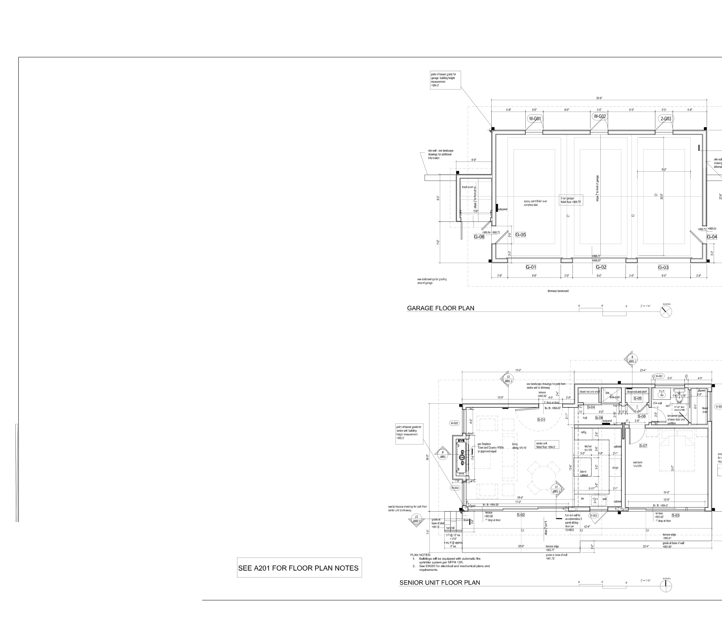 ADU and Garage Floor Plan